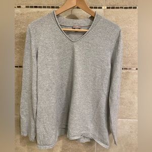 J Jill, gray sweater, XL